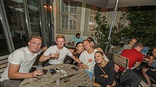 Endlich wieder Partystimmung im Sandgebiet