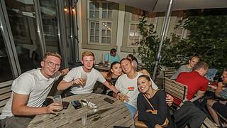 Endlich wieder Partystimmung im Sandgebiet