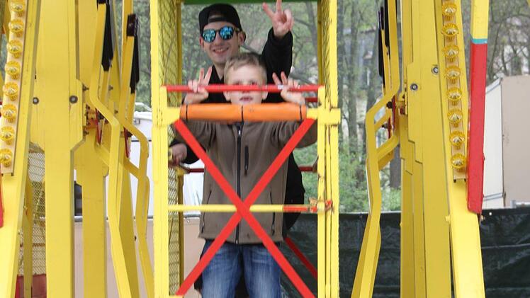 Erste Impressionen vom Start des Kulmbacher Volksfests. Foto: Dagmar Besand