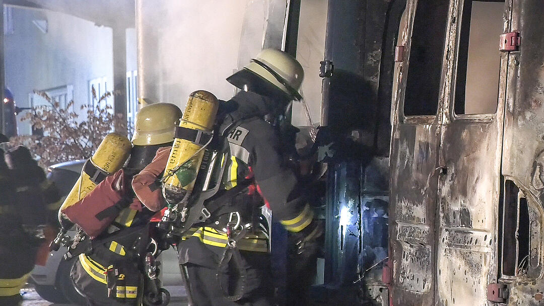 Würzburg: Feuer an Berufsschule - Brandstiftung?