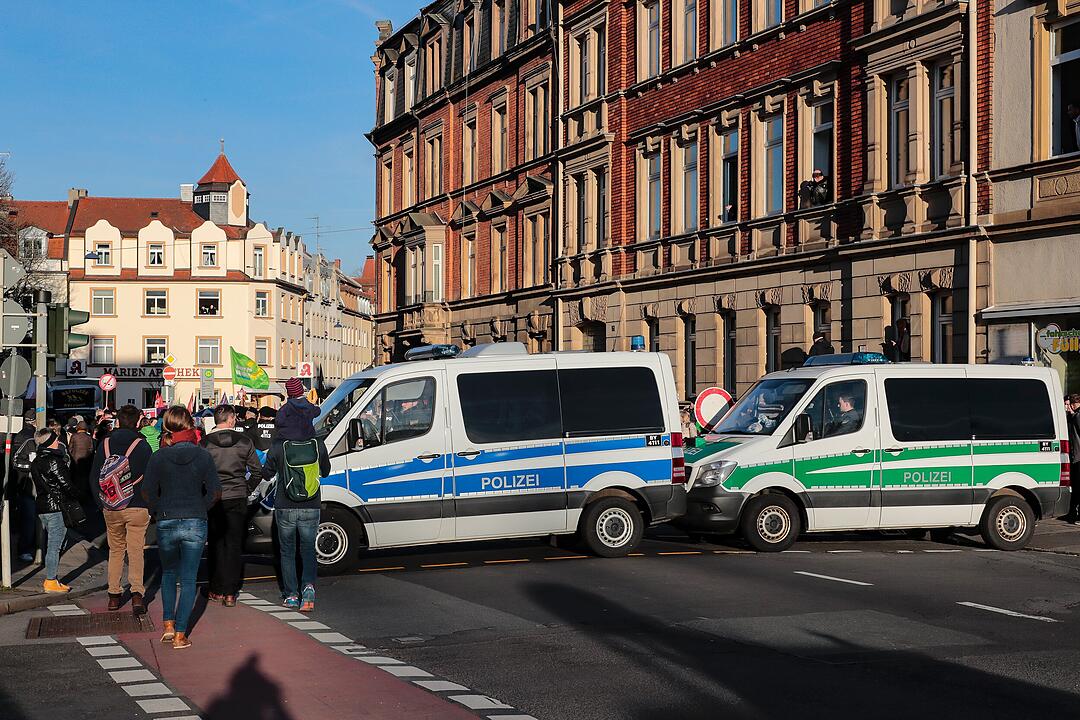 Fest der Demokratie, III. Weg und Anti-Nazi-Demonstrationen in Bamberg