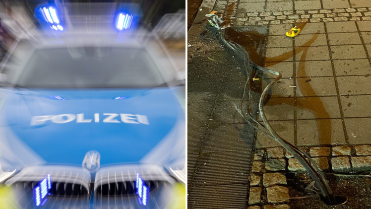 Roth: Ampel verschwindet nach Unfall spurlos