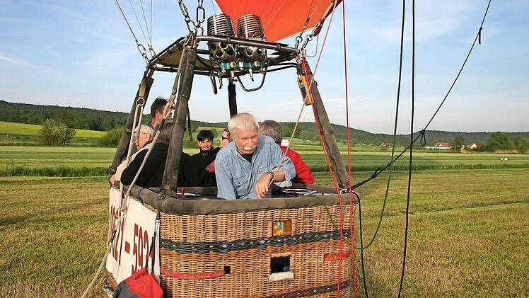 Bei Reiner Hoch (im Vordergrund) ist der Familienname Programm.