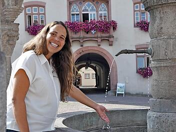 Vera Galarza mag das Leben rund um den Marktplatz. Foto: Jacqueline Vera Mihm