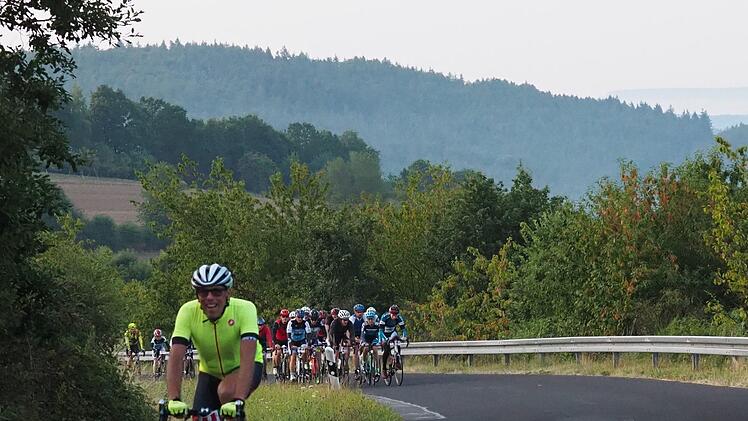 Eindrücke vom Radmarathon Rhön300. Foto: Jürgen Schmitt
