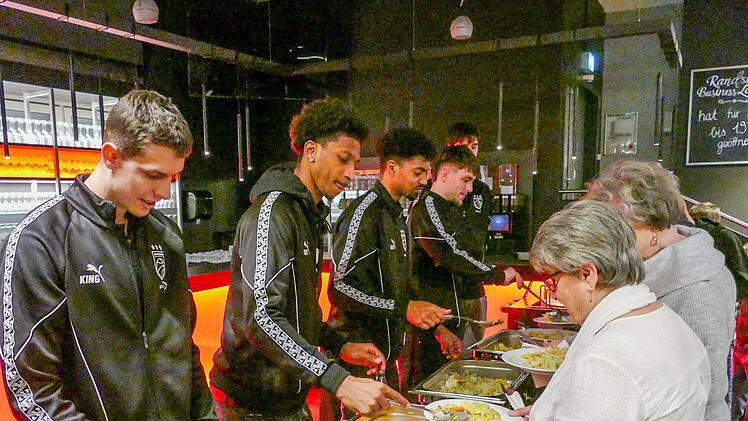 Spieler der Bamberg Baskets.