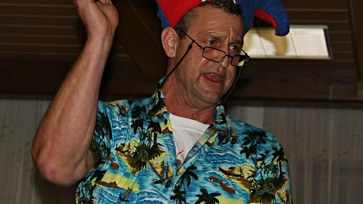 Thomas Schitzer in der Bütt.