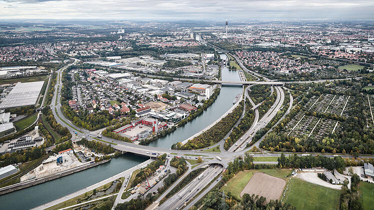 Neubau der Nürnberger Hafenbrücken beginnt noch dieses Jahr