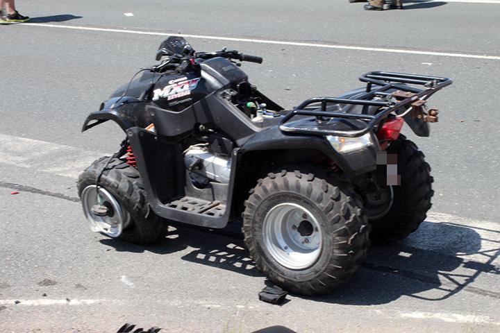 Quad und Auto kollidieren im Landkreis Fürth