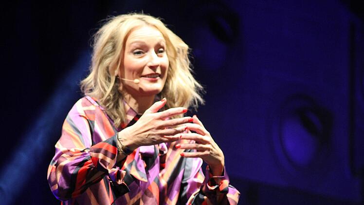 Monika Gruber bei ihrem Auftritt