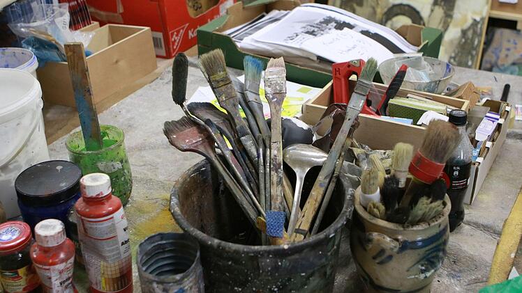 Impressionen aus Robert Reiters Werkstatt in UntersiemauFoto: Jochen Berger