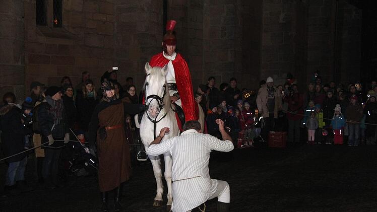 Der Martinsritt war gut besucht.Richard Sänger