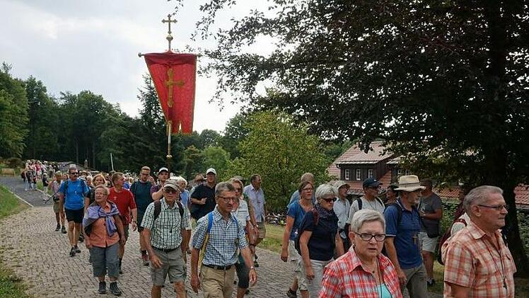 Impressionen von der Würzburg-Wallfahrt. Foto: Marion Eckert