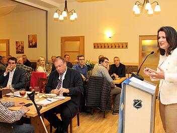 Michaela Kaniber kam aus dem Rechtfertigungsmodus kaum noch heraus.    Foto: Evi Seeger