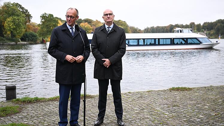 Bundeskanzler Merz zum Antrittsbesuch in Brandenburg