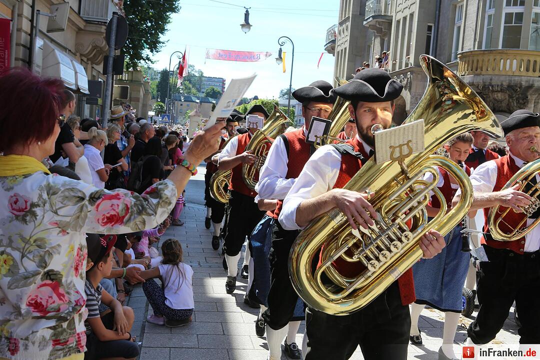 Rakoczyfest in Bad Kissingen mit Umzug; Foto: Barbara Herbst