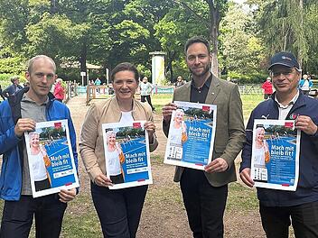 Kostenlose Fitness im Freien: "Mach mit – bleib fit" in Nürnberg