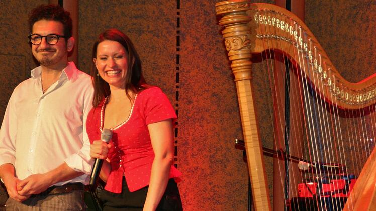 Cornelia Patzlsperger und Sinisa Horn. Foto: Werner Vogel