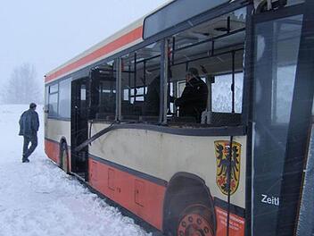 Auf dem Weg zur Arbeit beobachtet Norbert Eber am 15. Februar den Unfall eines Schulbusses - und hilft. Foto: privat
