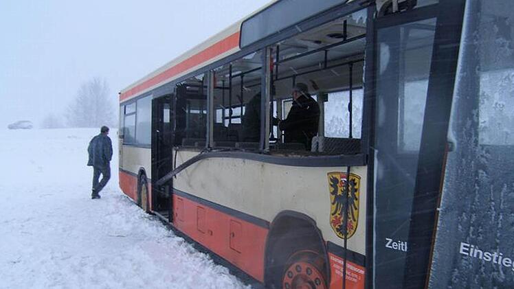 Auf dem Weg zur Arbeit beobachtet Norbert Eber am 15. Februar den Unfall eines Schulbusses - und hilft. Foto: privat
