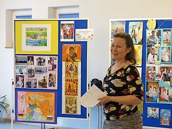 Marina Mushkina zu Gast auf der 20-Jahr-Feier in Heroldsbach Fotos: Pauline Lindner