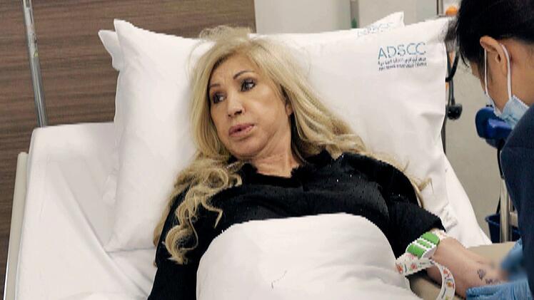 Nach der Blutabnahme geht es Carmen Geiss gar nicht gut.