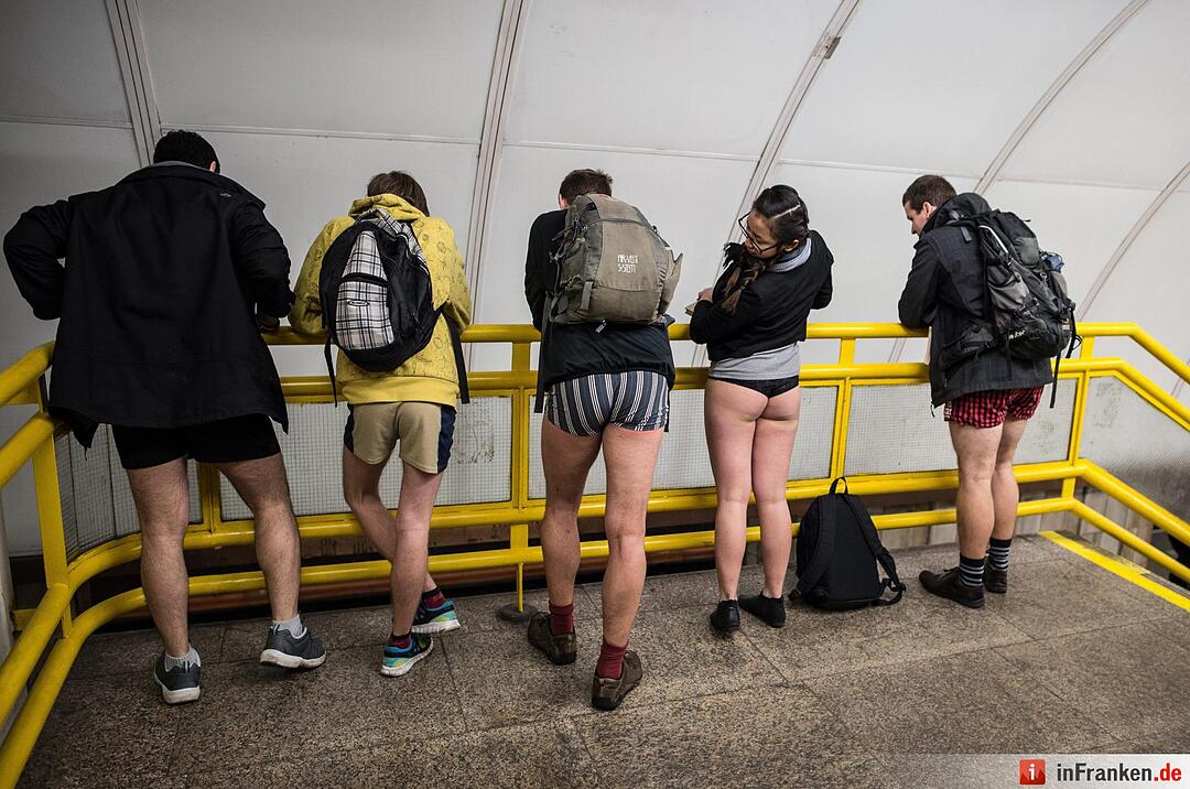 "No Pants Subway Ride" 2016 in Berlin und Prag