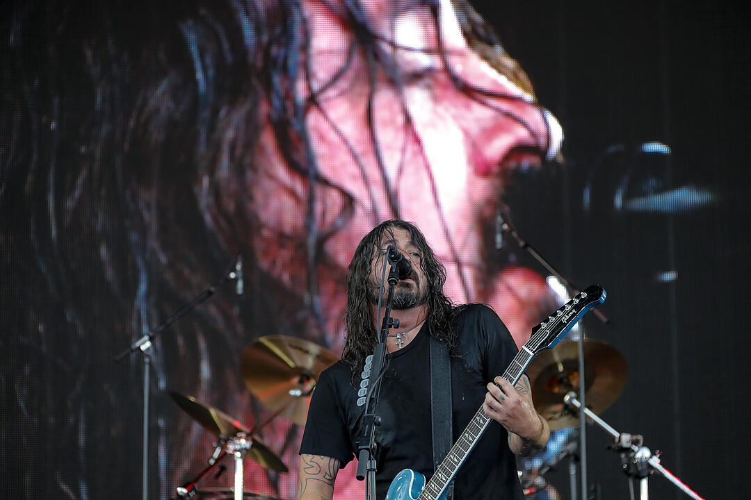 Die Foo Fighters bei Rock im Park 2018.