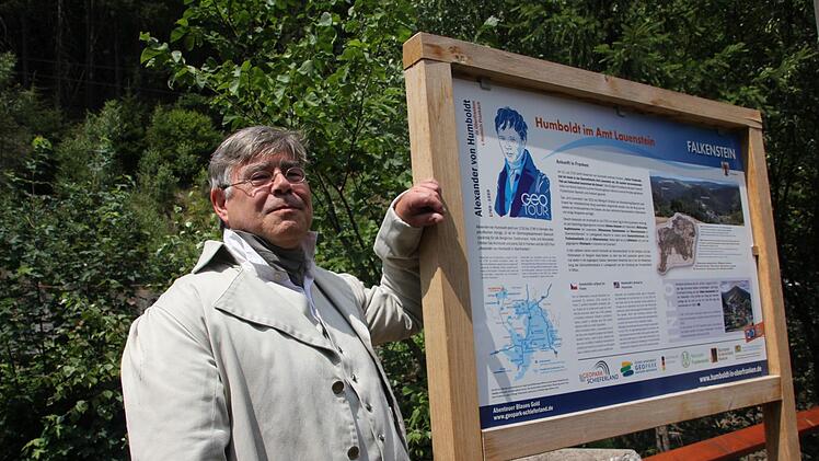 Marcus Leclaire verstand es hervorragend, einen Einblick in das Leben des Natuforschers Alexander von Humboldt zu geben.Veronika Schadeck