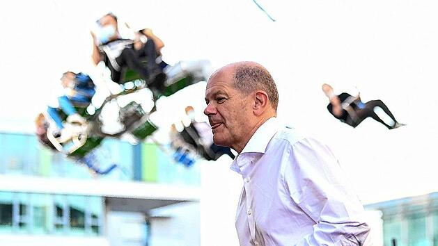 Wahlkampf SPD - Braunschweig mit Kanzlerkandidat Scholz