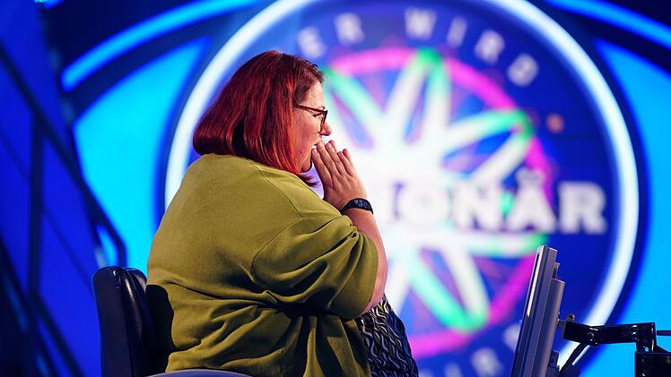 Sie schaffte es bis zur Halbe-Million-Frage, ging dann aber mit 125.000 Euro: Claudia Koch.