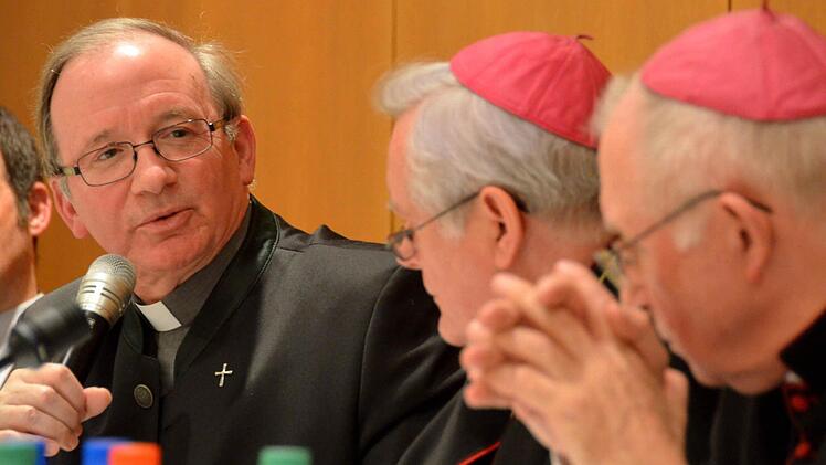 Besuch des Bischofs in Bad Kissingen. Foto: Peter Rauch