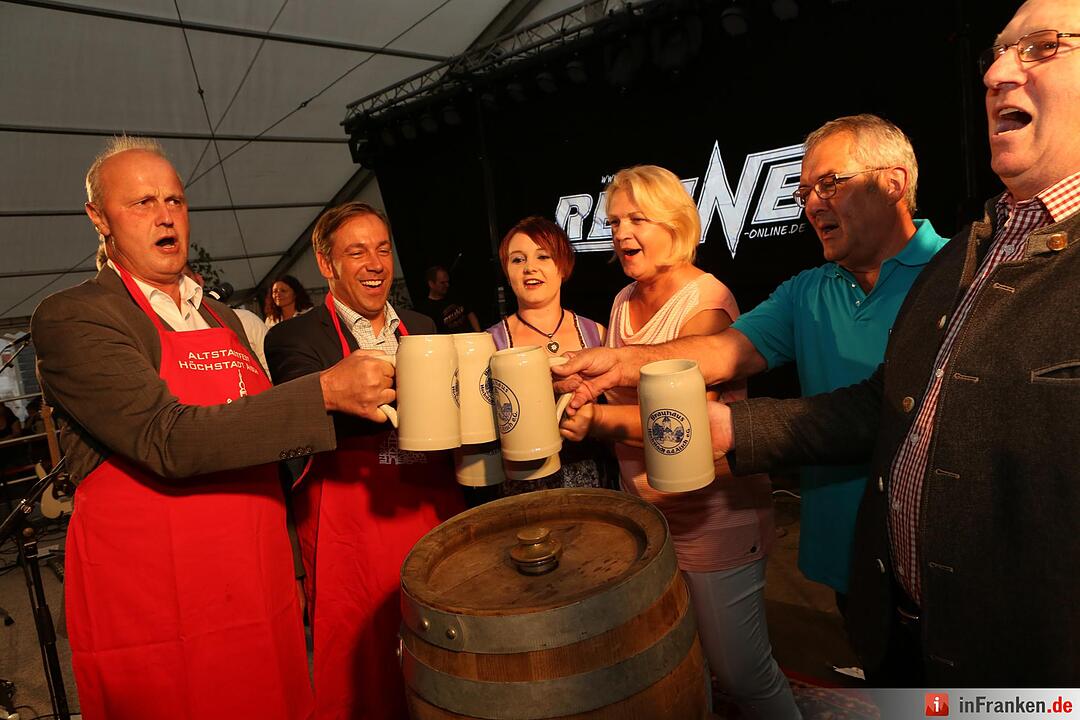 Altstadtfest in Höchstadt - Eröffnung