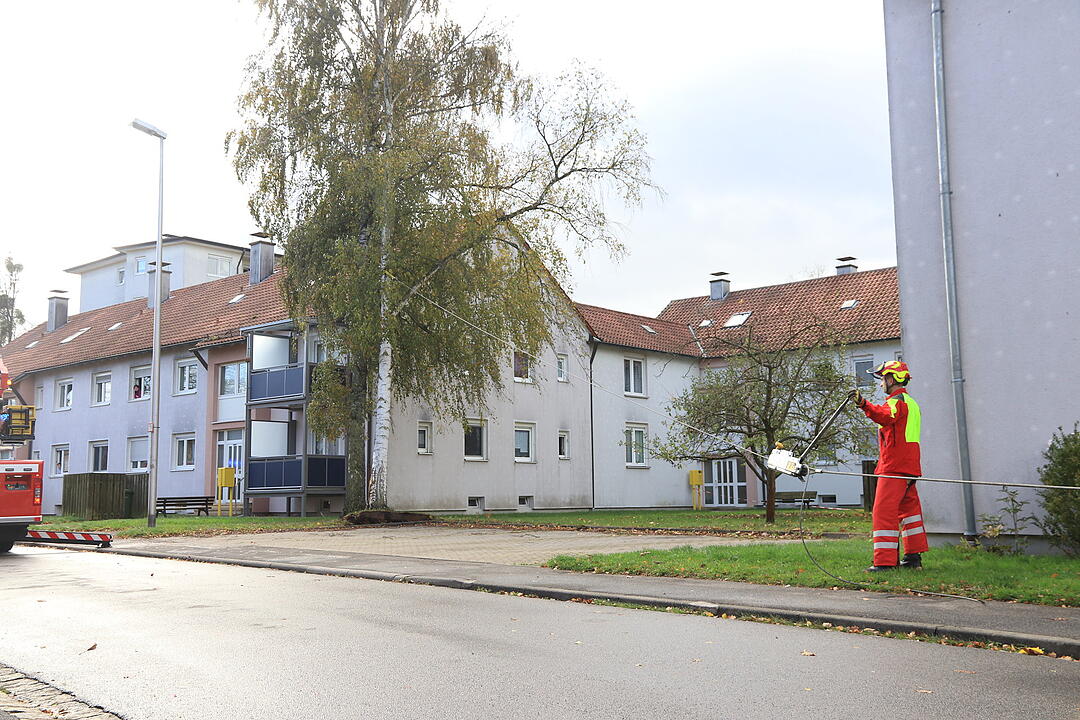 Sturmschäden überall in Franken