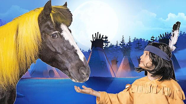 Yakari wei&szlig;, wie er mit "Kleiner Donner" umzugehen hat.  Foto: PR