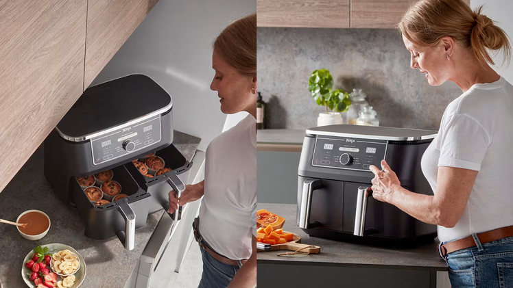 Die Ninja Foodi MAX Dual Zone ermöglicht flexibles Kochen für mehrere Personen