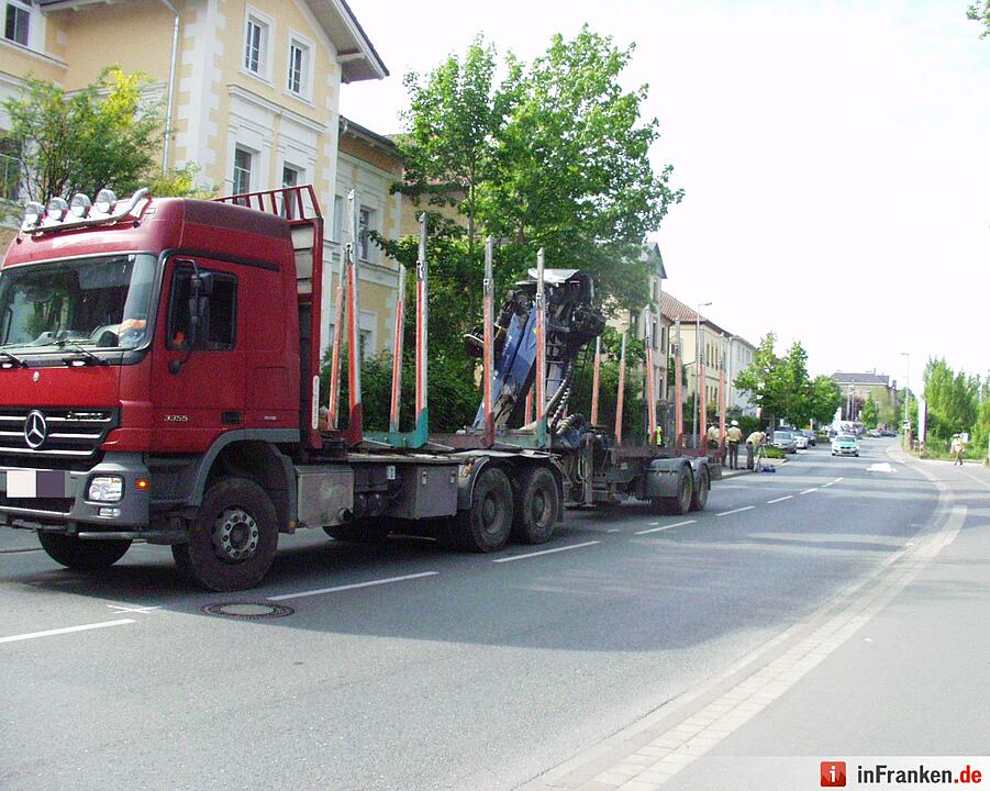 Lkw überrollt Fußgängerin in Lichtenfels