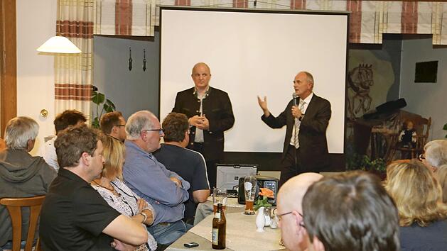 Wolfgang Gröll (l.) und Markus Grüner  Fotos: Franz Galster