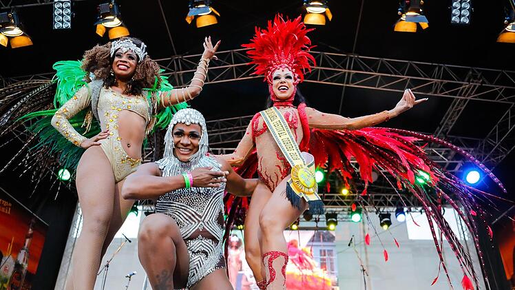 Impressionen von der Eröffnung des 27. Samba-Festivals.Foto: Matthias Hoch