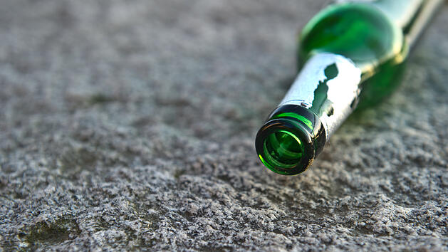 Alkohol, Polizei, Streit, alkoholisiert, Symbol