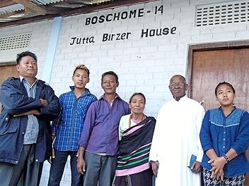 Jutta Birzer hat bereits 2018 ein Haus im Nagaland finanziert. Foto: privat