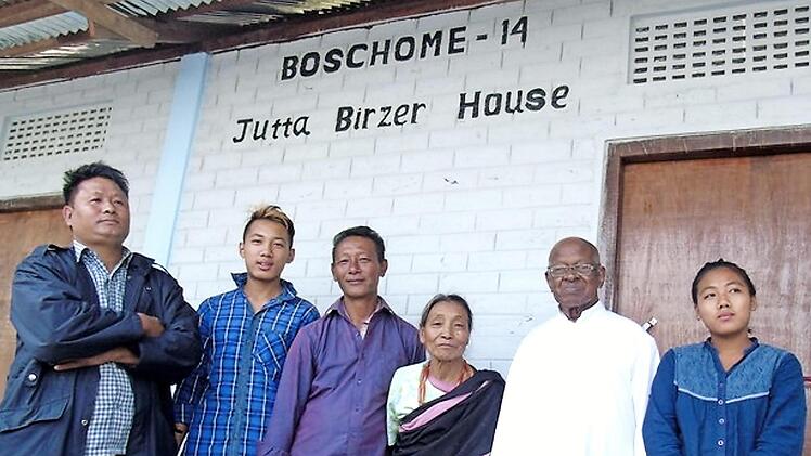 Jutta Birzer hat bereits 2018 ein Haus im Nagaland finanziert. Foto: privat