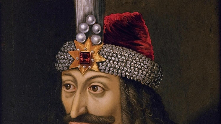 Porträt Vlads III. Drăculea (spätes 16. Jahrhundert, KHM, Schloss Ambras)