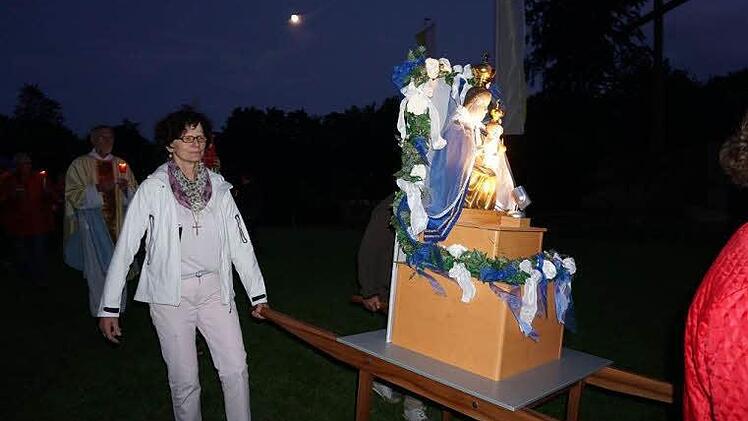 Eindrücke vom Vorabend des Hauptwallfahrtsfestes auf dem Maria Ehrenberg. Foto: Marion Eckert