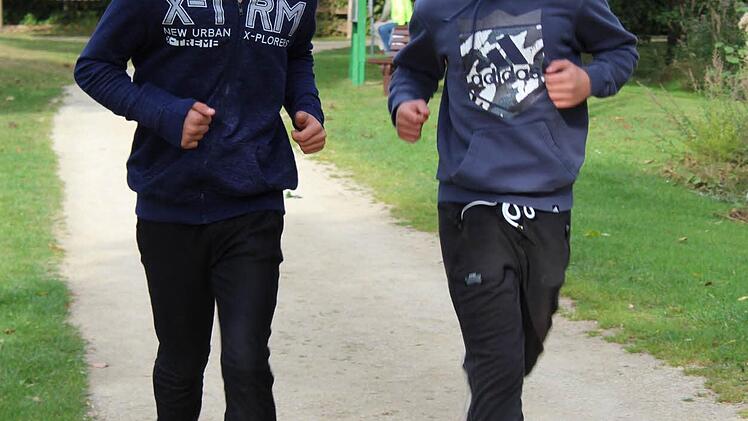 Im Doppelpack lief es sich auch gut. Foto: Manja von Nida