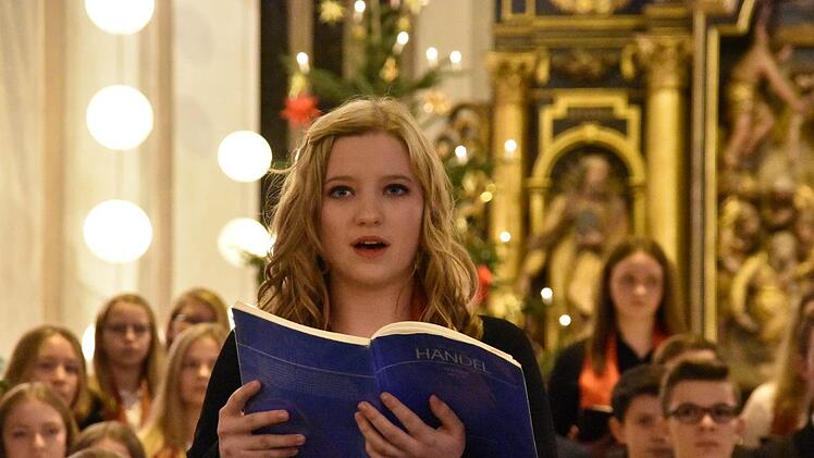 Solistin Sophie Gerke. Foto: Uschi Prawitz