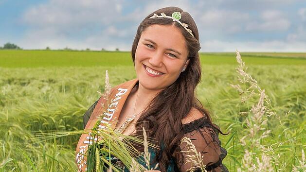 Altmühlfranken sucht eine Nachfolgerin für die  Altmühlfränkische Bierkönigin Sarah I. Foto: Altmühlfranken