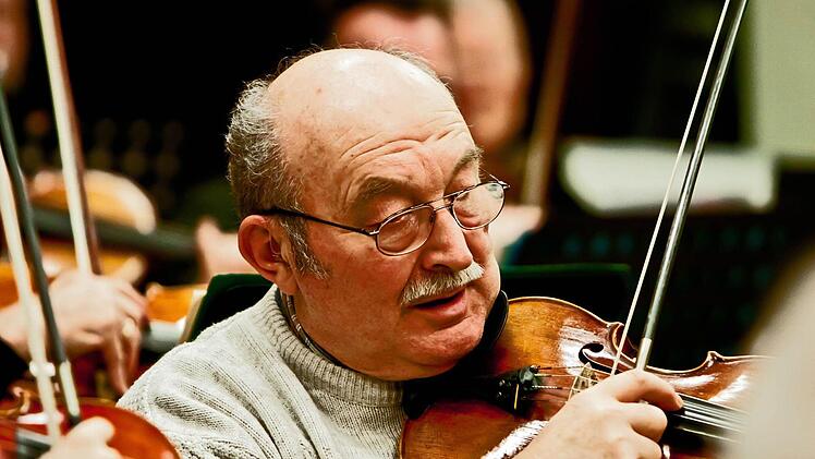 ...an der Geige, ...