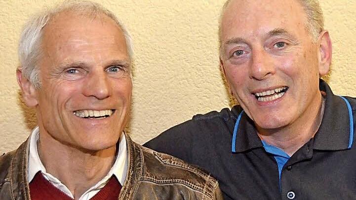 Richard Fix (links) und Jürgen Tenschert sind die beiden neuen Vorsitzenden des Ski Club. Fotos: Peter Rauch