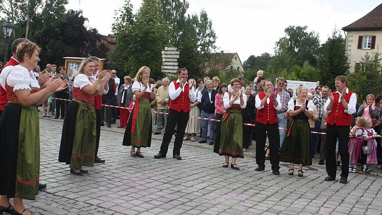 Die Volkstanzgruppe Steigerwald